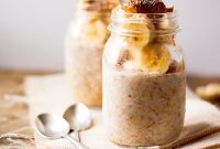 Peanut Butter Banana Overnight Oats Recipe for Quick Breakfast
