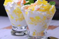 Citrus Jello Fluff Salad with Lemon and Orange Zest