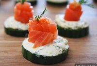 Cucumber Salmon Bites: Fresh Appetizer Recipe for Parties