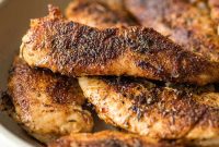 Cajun Blackened Chicken Tenders with Zesty Dipping Sauce