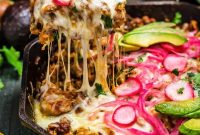 One-Pan Cheesy Enchilada Skillet Recipe