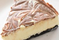 No-Bake Marble Cheesecake Recipe: Creamy Swirl No-Bake Cake