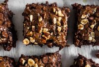 Hazelnut Buckwheat Brownies Recipe with Crispy Edges