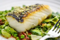 Mallorcan Chorizo & Salsa Verde Cod (Bacalao con Sobrasada)