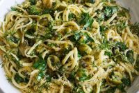 Pasta with Green Olives, Capers & Fresh Herbs Recipe