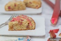13 Rhubarb Recipes + New Gluten-Free Rhubarb Scones with Glaze