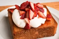 Strawberry Honey Butter Toast Recipe