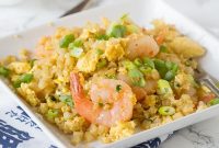Cauliflower Shrimp Fried Rice Recipe: Low-Carb Shrimp Fried Rice
