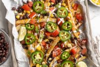 Loaded Nacho Fries Recipe: Crispy Fries with Cheese & Toppings