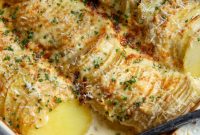 Creamy Garlic Potato Gratin Recipe: Rustic Oven-Baked Au Gratin
