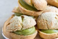 Matcha Cream Puffs Recipe: Light Japanese Green Tea Choux Pastry