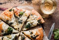 Deep-Dish Spinach and Artichoke Pizza Recipe