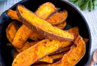 Crispy Air Fryer Sweet Potato Wedges Recipe