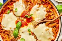 One-Pot Gluten-Free Chicken Parmesan Pasta Recipe