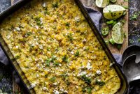 Creamy Mexican Elote Corn Pudding Recipe