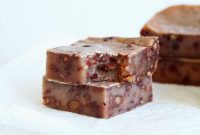 Vegan Baked Nian Gao: Red Bean Mochi Cake Recipe