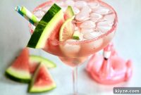 Pink Watermelon Margarita Recipe – Summer Tequila Cocktail