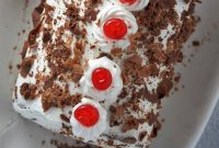 Black Forest Roll Cake Recipe – Chocolate Cherry Swiss Roll