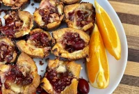 Crispy Grilled Brie Bites with Honey and Rosemary