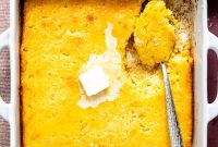 Cheesy Cornbread Casserole with Sausage and Sweet Corn