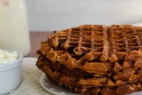 Sourdough Gingerbread Waffles Recipe — Crisp Spiced Morning Treat