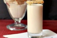 Hard Cider Ice Cream Shooters: Sparkling Autumn Dessert Shot