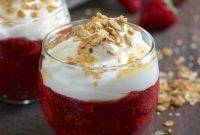 Strawberry Chia Fool with Yogurt Whipped Cream Recipe