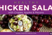 Chicken Salad with Grapes, Apples & Pecans — Light Recipe