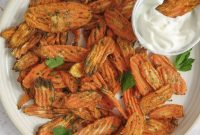Crispy Air Fryer Carrot Chips Recipe
