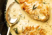 Creamy Dijon and Rosemary Chicken Skillet Recipe