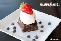 Decadent Paleo Dark Chocolate Chip Brownies Recipe