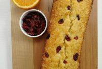 Orange Cranberry Butter Cake with Zesty Citrus Glaze
