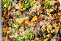 Cheesy Taco Casserole: One-Pan Mexican Dinner Recipe