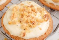 Carrot Cake Cookies with Cream Cheese Frosting Recipe