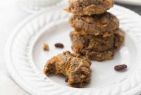 Gluten-Free Vegan Carrot Cake Power Cookies — Moist & Spiced