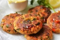 Crispy Salmon Patties Made with Flour: Simple Pan-Fried Recipe