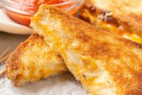 Crispy Air Fryer Grilled Cheese Sandwich Recipe