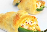Cheesy Jalapeño Popper Crescent Roll Appetizers