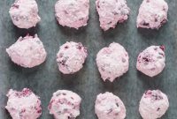 Frozen Blackberry Goat Cheese Chocolate Truffles