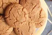 Crispy Eggless Ginger Biscuits Recipe – Crunchy Spice Cookies