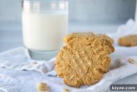 Chewy Flourless Peanut Butter Cookies (Gluten-Free Recipe)