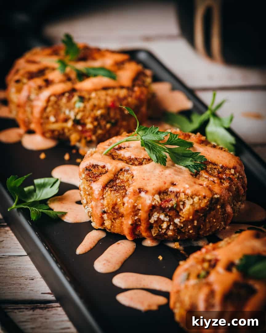 Cajun Crab Cakes with Spicy Remoulade Sauce 3 Cajun Crab Cakes