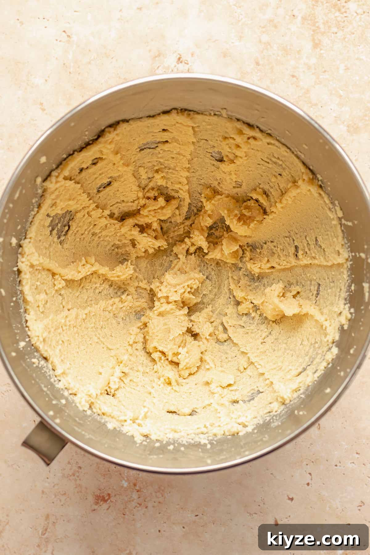 Cinnamon Swirl Coffee Cake Cookies: Soft Baked Recipe 8 Creamed butter and sugar in a bowl.