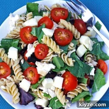 Summer Chicken Garden Pasta Salad Recipe 4 Chicken Garden Pasta Salad
