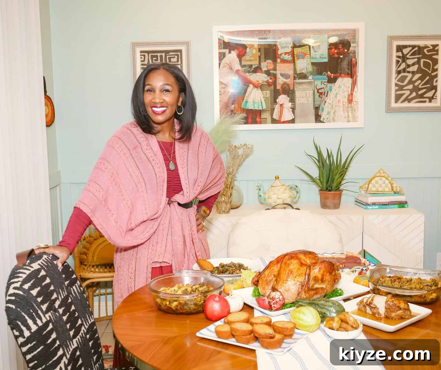 Classic Southern Turkey Recipe from Black Home Cooks 7 Here I am, proud and glowing after making my signature Black folks’ Southern turkey recipe!