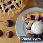 Sweet Bing Cherry Pie