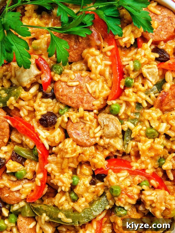 Crispy Rice Paper Dumplings with Savory Filling and Dipping Sauce 21 Arroz a la Valenciana.