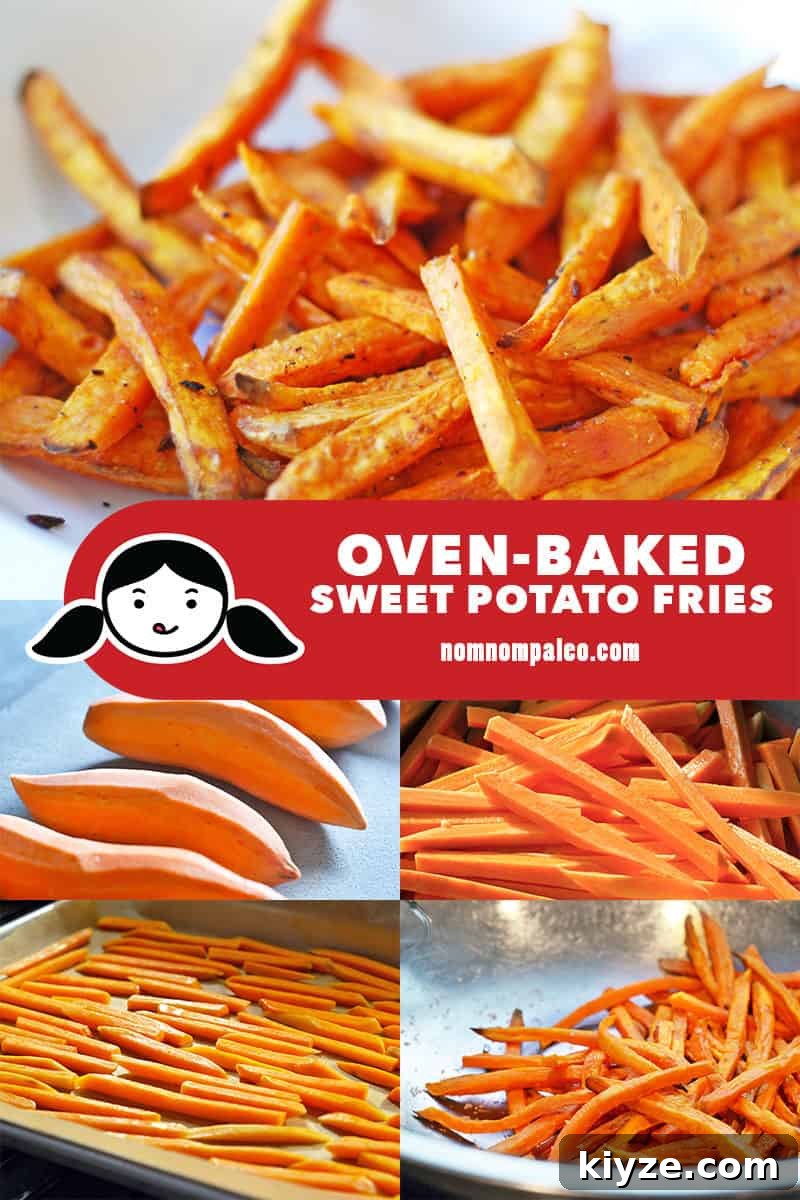 Crispy Sweet Potato Fries: Oven or Air Fryer Method 2 Baked sweet potato fries are so easy to make at home! This healthy and delicious vegetable side dish will satisfy your cravings for french fries!