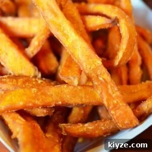 Crispy Sweet Potato Fries: Oven or Air Fryer Method 9 Oven-Baked Sweet Potato Fries by Michelle Tam / Nom Nom Paleo