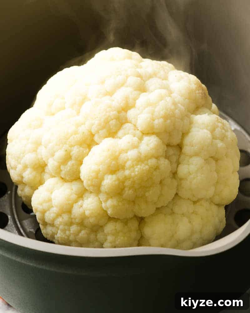 Miso Tahini Roasted Whole Cauliflower Recipe 4 Miso Tahini Whole Roasted Cauliflower